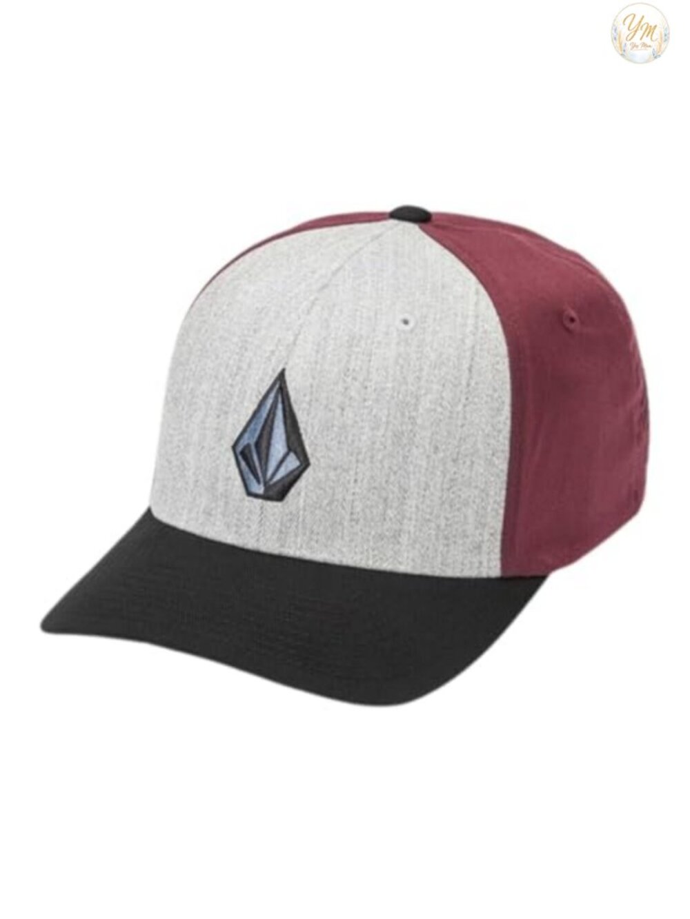Volcom Stone Flexfit Baseball Cap - 6-Panel Stretch Twill Hat